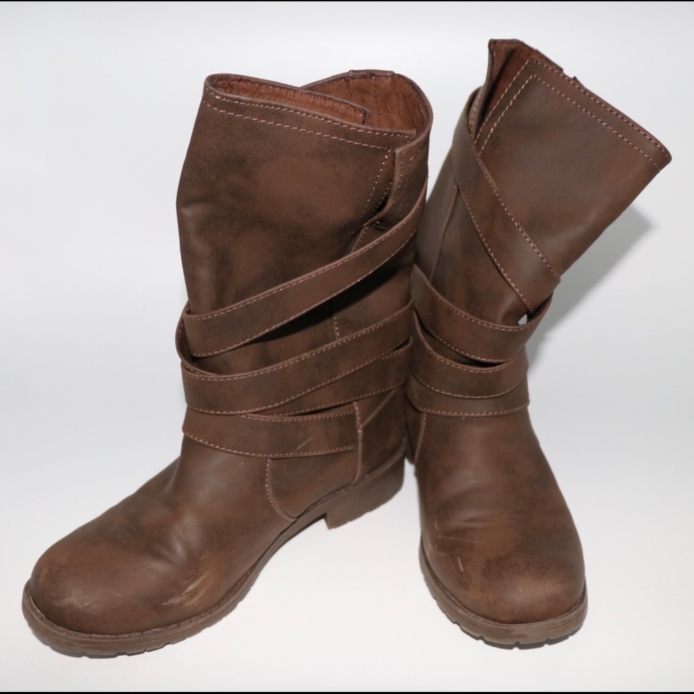 Brown Tan Boots